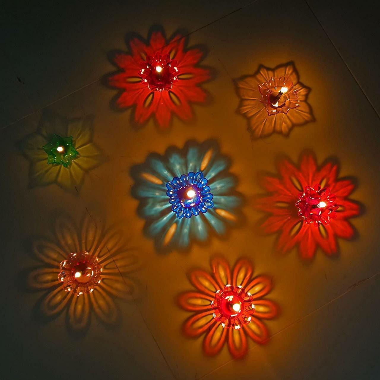 3D Diya 12 Piece Set